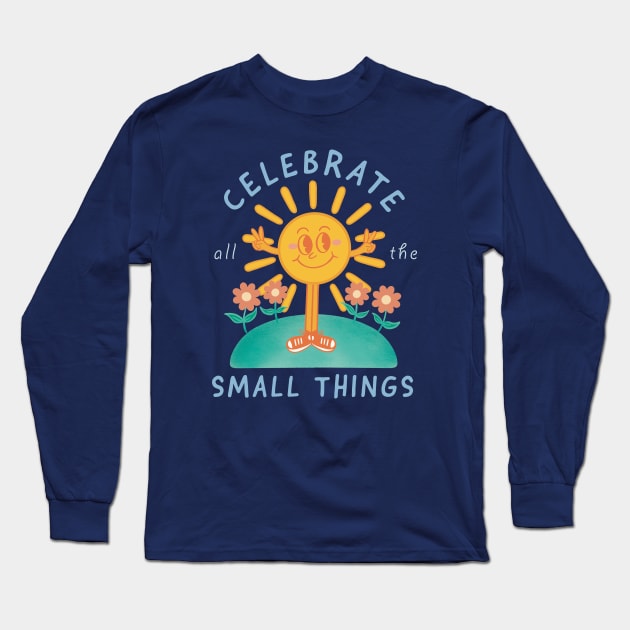 Gratitude Sun Long Sleeve T-Shirt by awesomesaucebysandy